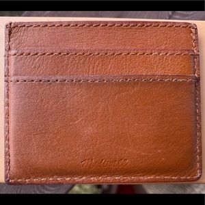 Madewell leather wallet